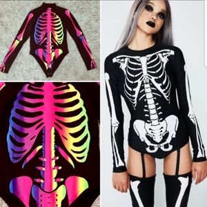 Sexy Skeleton Bodysuit